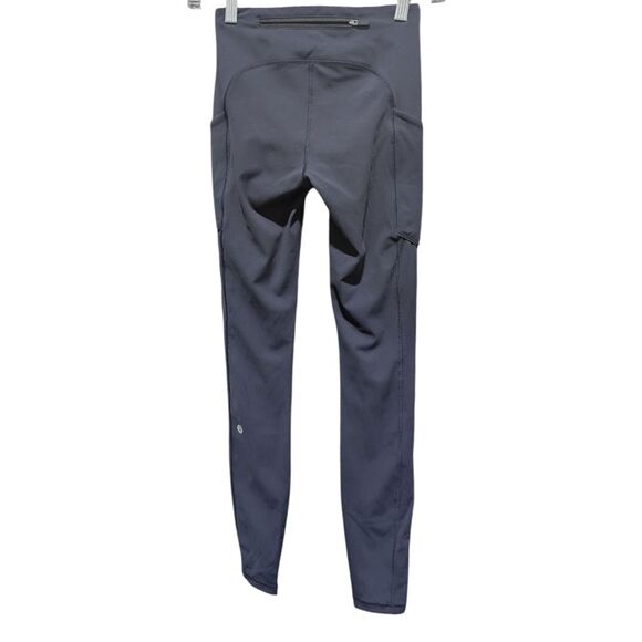 LULULEMON ATHLETICA Speed Up Tight V In Deep Indigo Size 2 - Picture 9 of 9